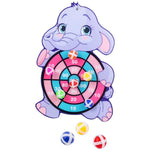 Kindvriendelijk Dartbord – Inclusief 3 Plakballen & Ophanghaak