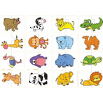 Verlichtende Educatieve Puzzelset – 32-delig Cognitief Kaartspel