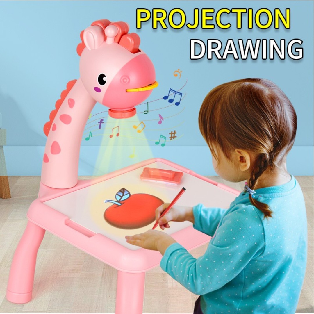 Elektrische Herten Projectietekentafel – Educatief Teken- en Kleurbord