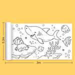 DIY Kleurpapierrol – Kleurrijk Tekenspeelgoed en Graffitirol voor Kinderen