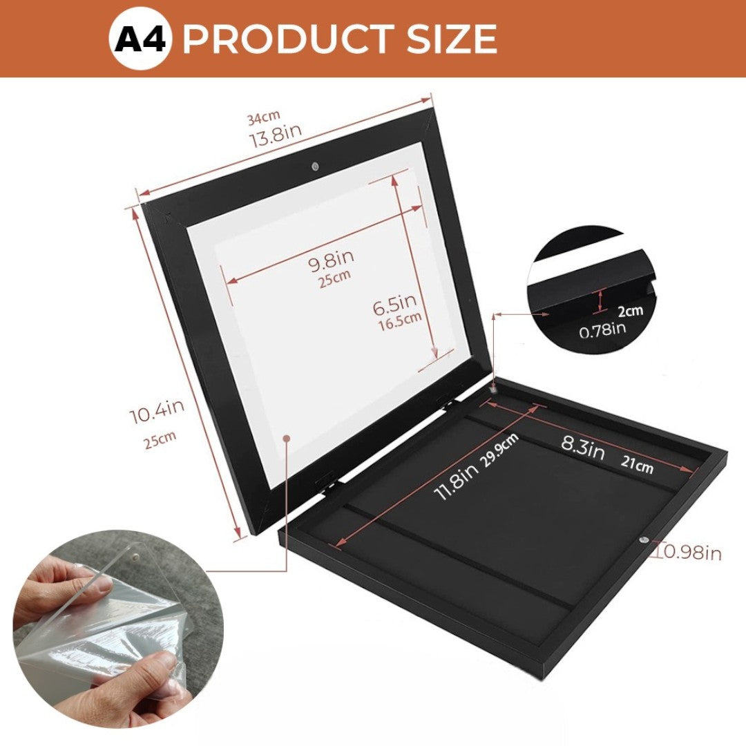 Kinderen Kunstframes – Magnetische Wissellijst voor Tekeningen en Foto's