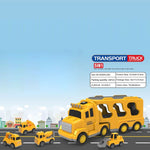 Transportvoertuig met Licht en Muziek – Dubbel Laags Brandweer Stadsspeelgoed