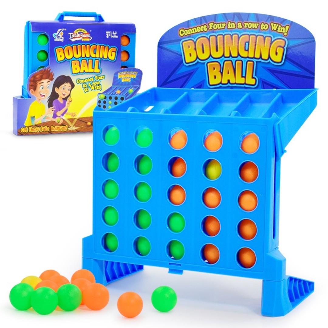 Vier Ballen Combo Spel – 3D Gomoku Tafelspel voor Kinderen en Families