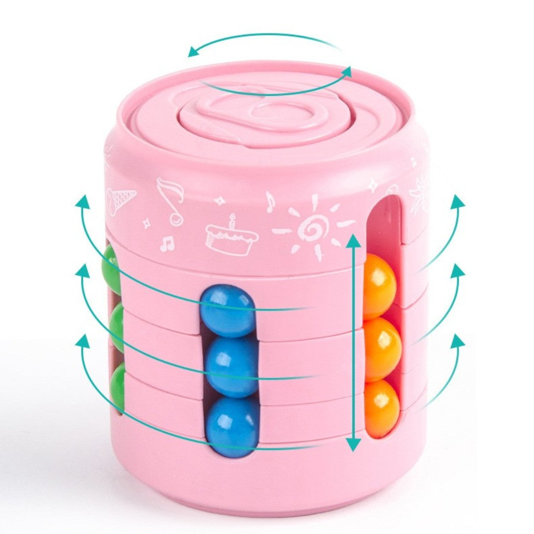 Magische Roterende Bonenpuzzel – Fidget- en Stressverlichting Speelgoed voor Kinderen en Volwassenen