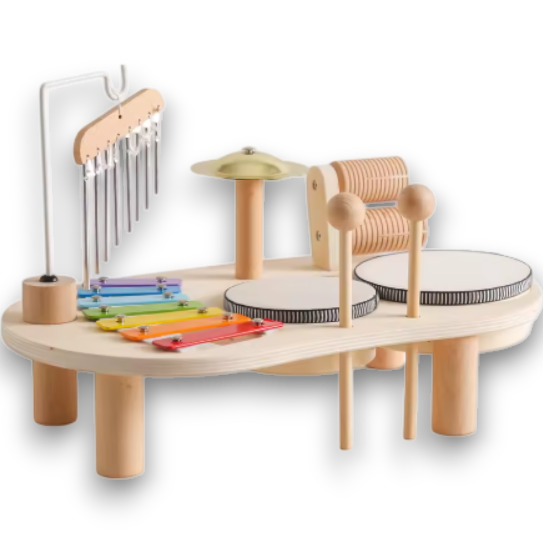 Houten Muziekinstrumentenset voor Kinderen