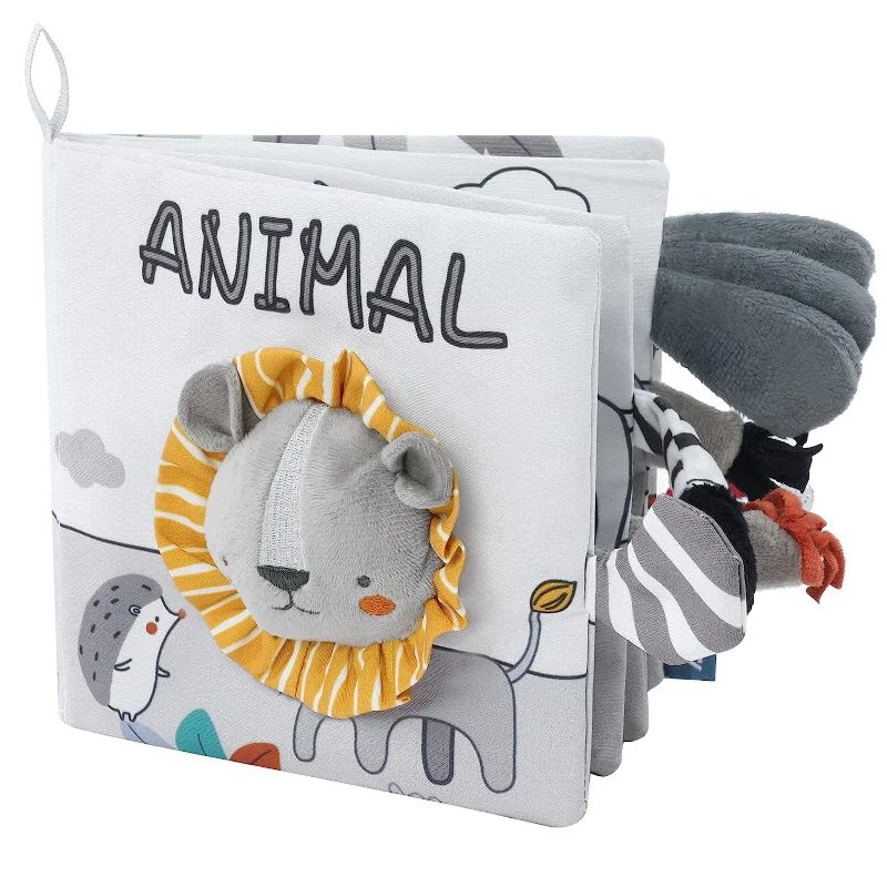 Soft Sensory Book – Voelen & Ontdekken – Baby Boekje