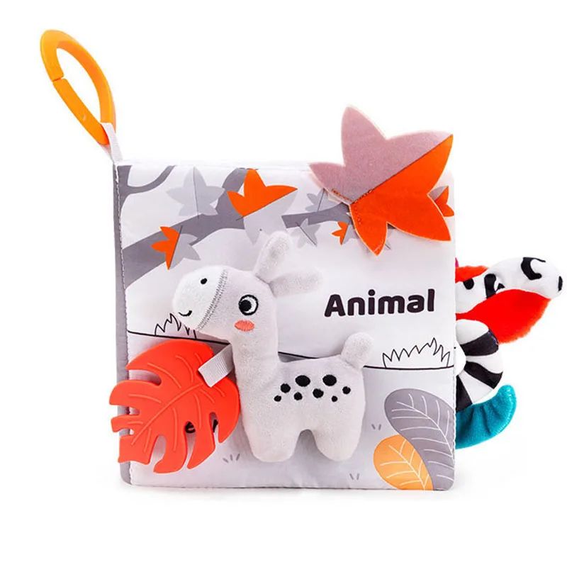 Soft Sensory Book – Voelen & Ontdekken – Baby Boekje