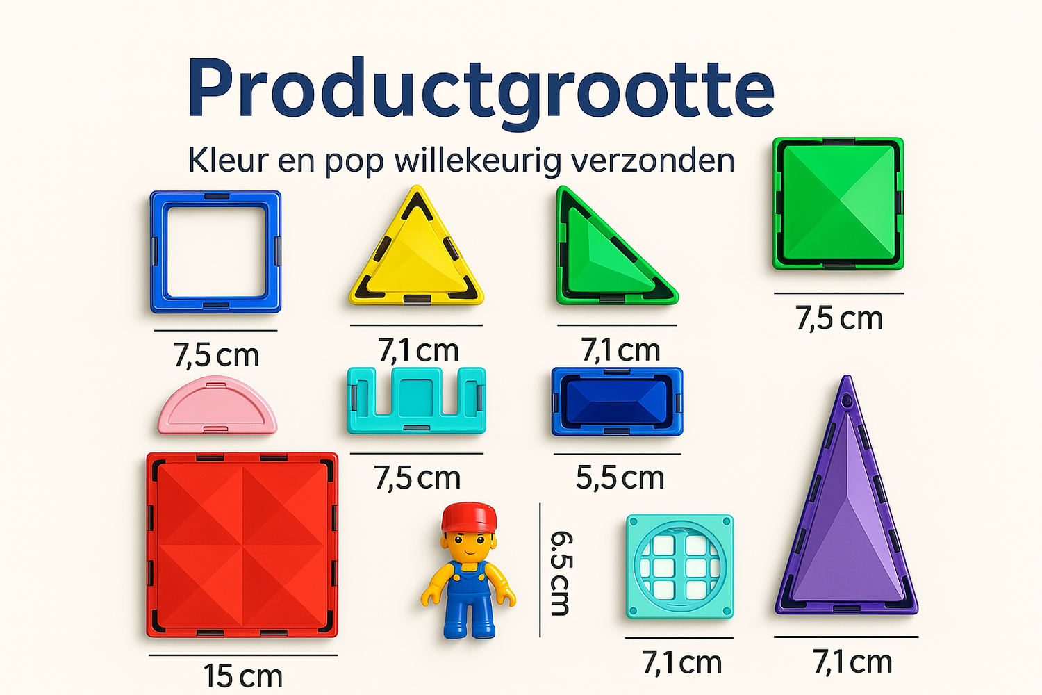 Tetra Tower Stapelspel – 50-delig Balans & Strategie Spel