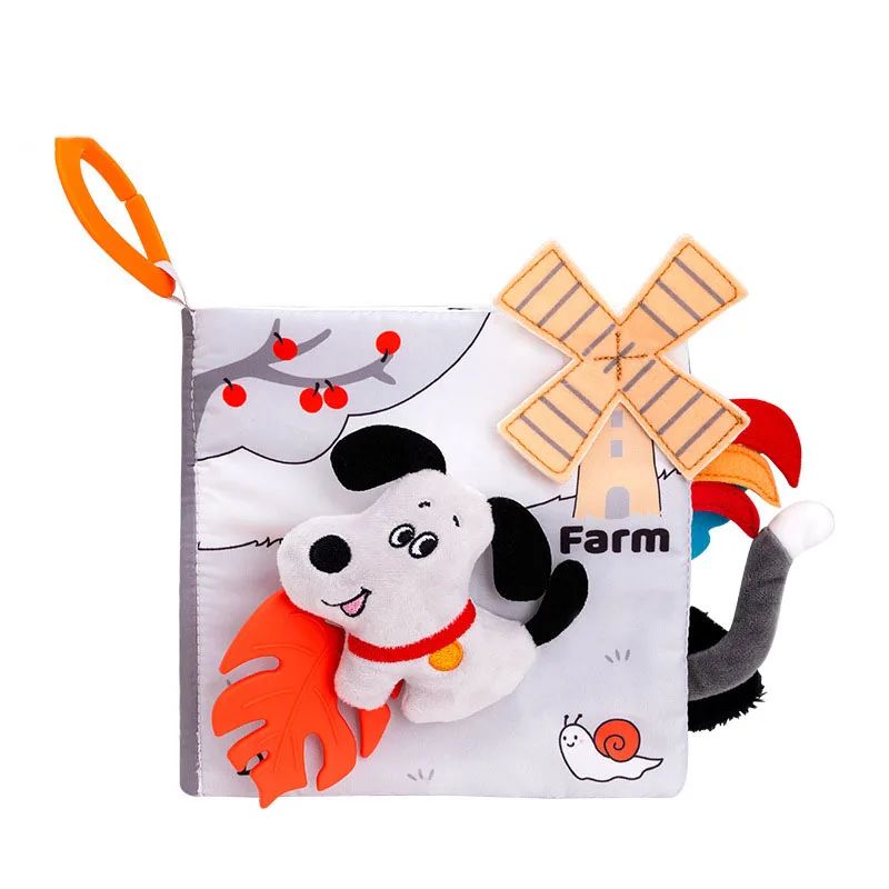 Soft Sensory Book – Voelen & Ontdekken – Baby Boekje