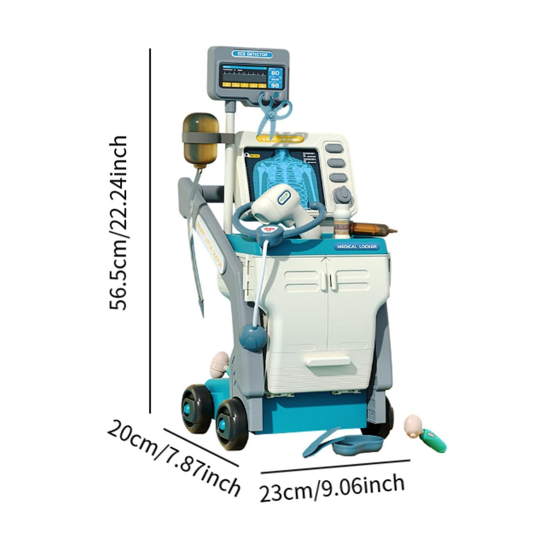 CarePlay – Leren & Fantasie – Kinder Dokterskar Speelset