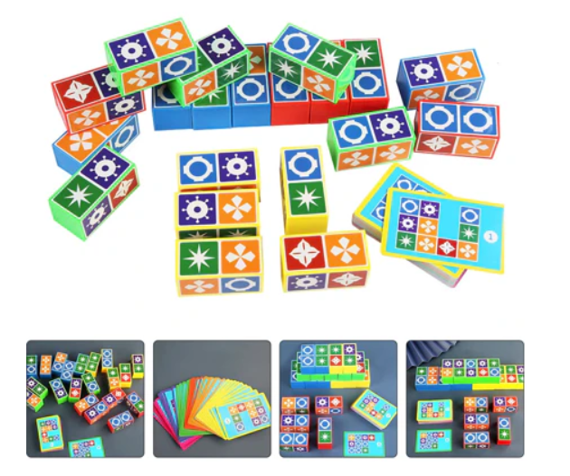 Logisch Denkspel – Ruimtelijk Interactief Bordspel voor Kinderen