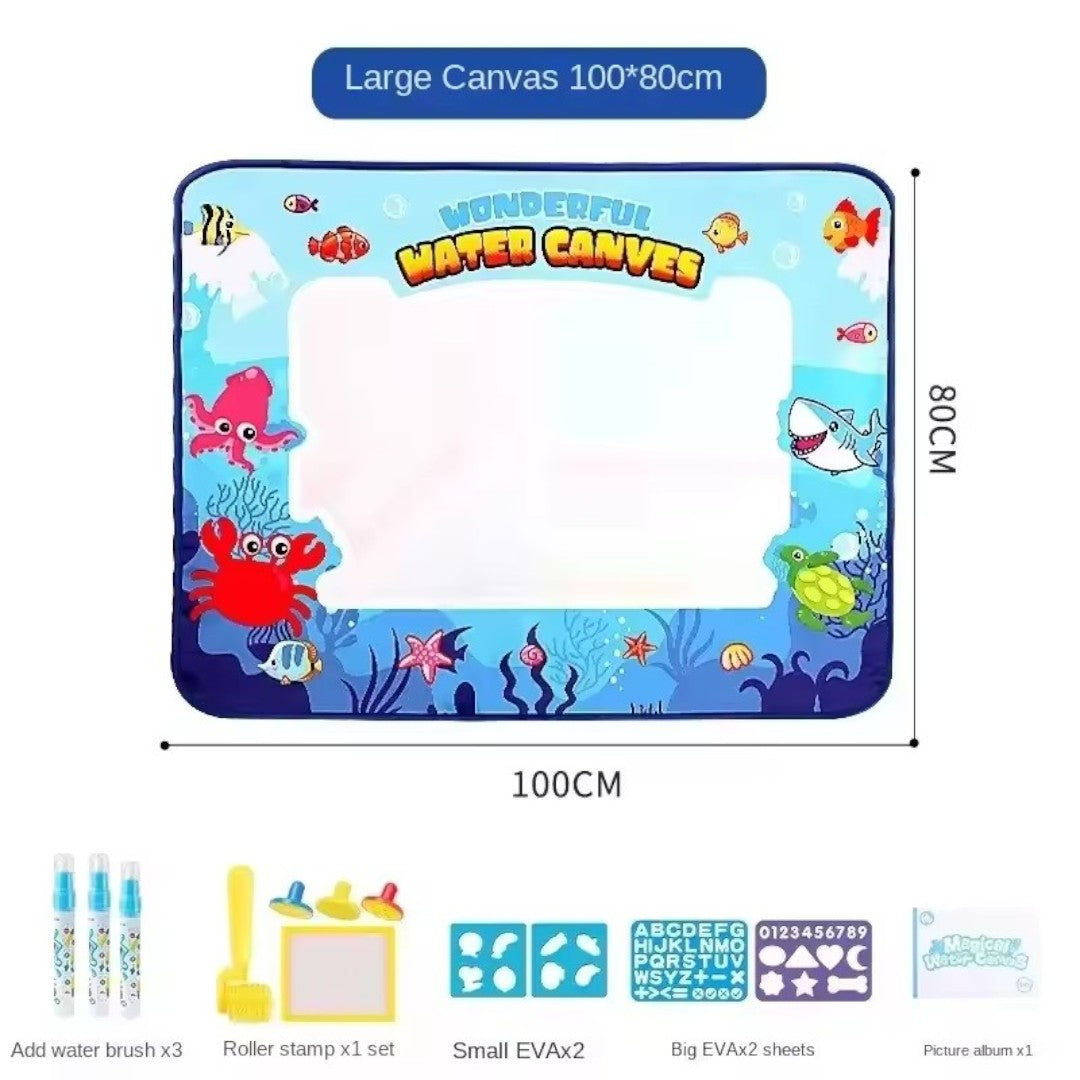 Magische Watertekenmat – 150x100cm Herbruikbaar Schildertapijt