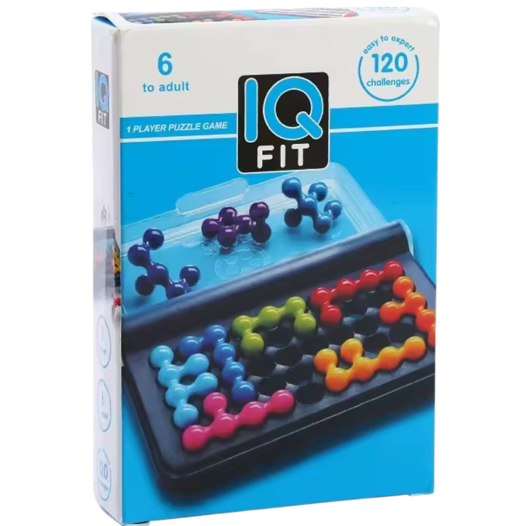 IQ Fit Logisch Denkspel – 3D Puzzel met 120 Uitdagingen