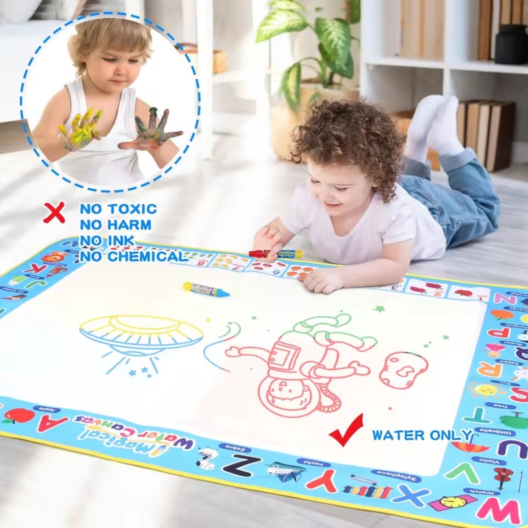 Coolplay Watertekenmat – Herbruikbare Doodle Mat met Magische Pennen