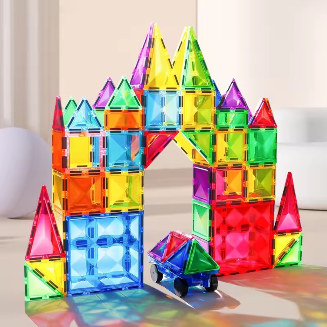 Tetra Tower Stapelspel – 50-delig Balans & Strategie Spel