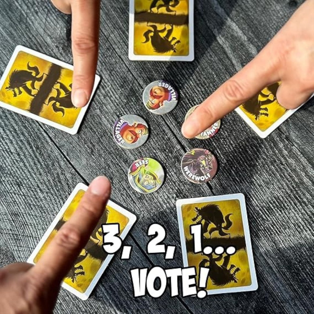 One Night Ultimate Werewolf – Snel Weerwolvenspel met Verborgen Rollen