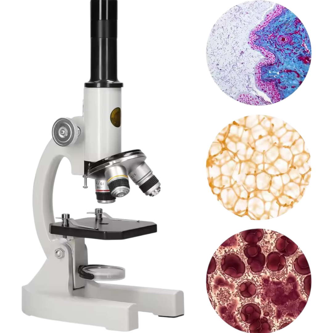 Optische Microscoop 64X–2400X – Educatief Biologie Instrument