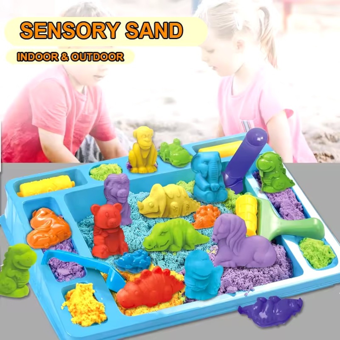 Zintuiglijke Zandset – Speelzand met Dinosaurus