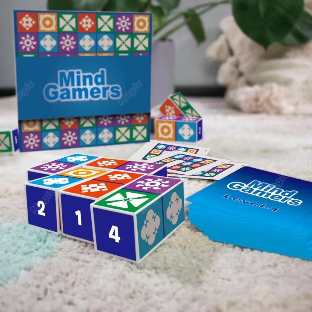 Logisch Denkspel – Ruimtelijk Interactief Bordspel voor Kinderen
