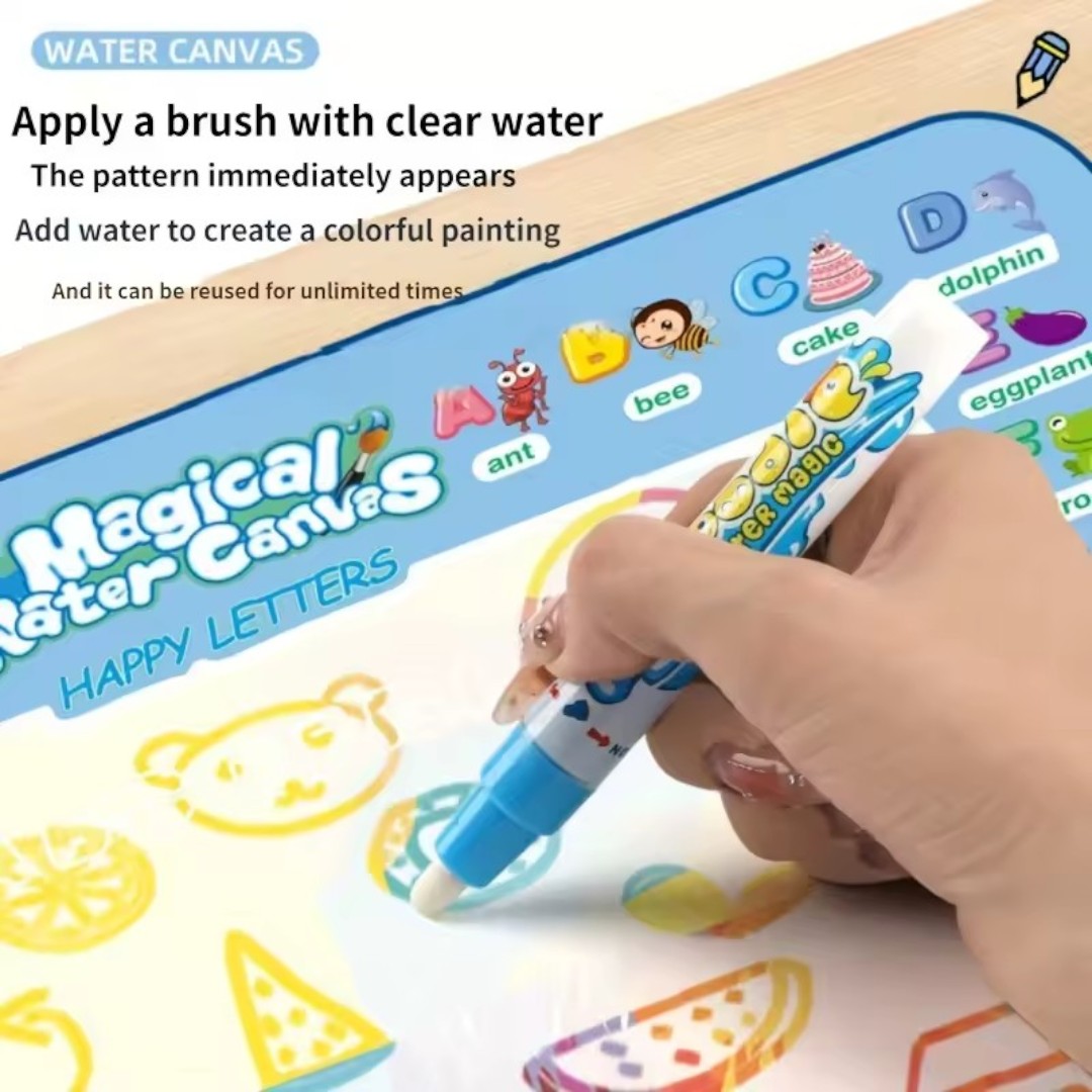 Magische Watertekenmat – 100x80cm Herbruikbare Doodle Schildermat