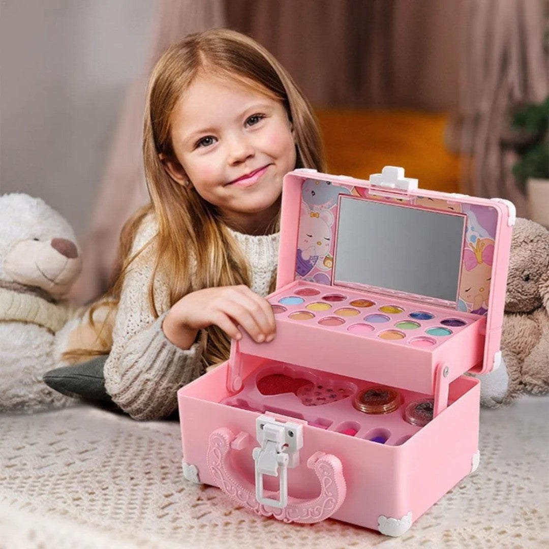Wasbare Make-up Speelset – Veilige Fantasiespeelgoedset voor Meisjes