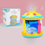 Magic Beat™ - Muzikaal Lichtfeest voor kinderen - Aquarium projector & lamp