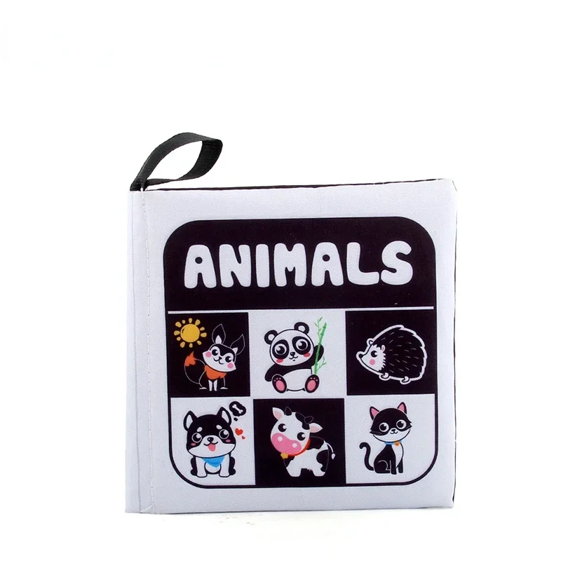 Rattle Book™ - Geluid & Beweging - Stoffen Boekje