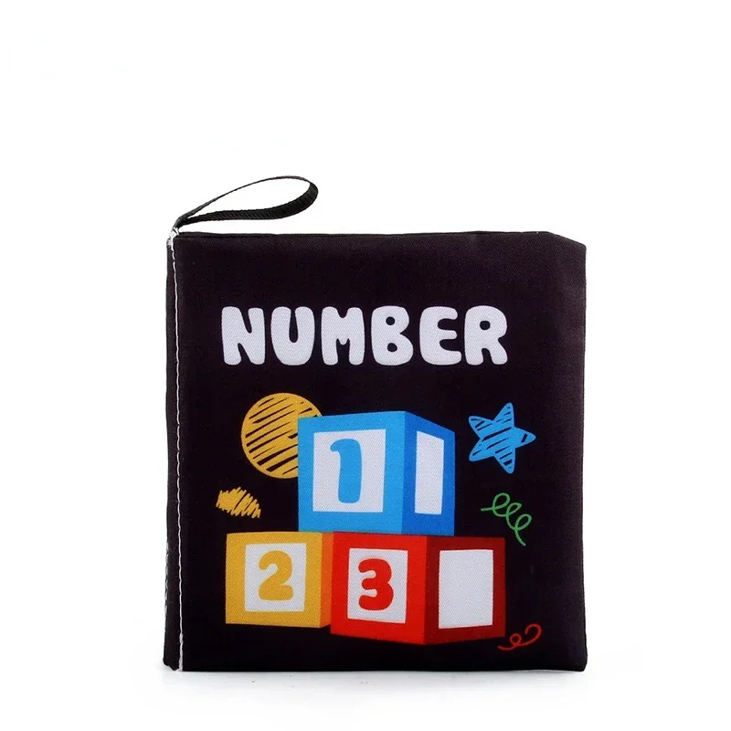 Rattle Book™ - Geluid & Beweging - Stoffen Boekje