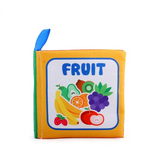 Rattle Book™ - Geluid & Beweging - Stoffen Boekje