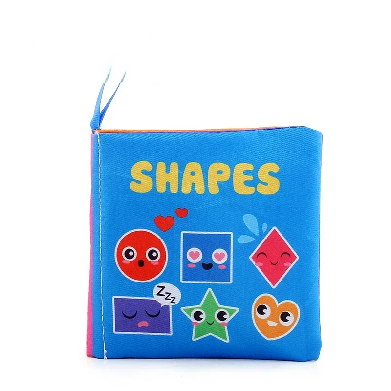 Rattle Book™ - Geluid & Beweging - Stoffen Boekje