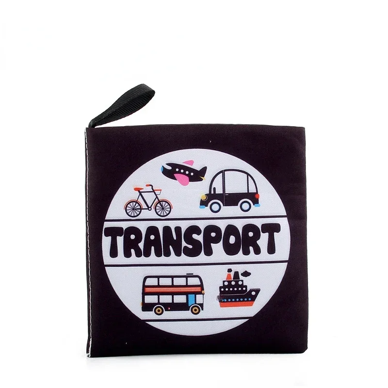 Rattle Book™ - Geluid & Beweging - Stoffen Boekje