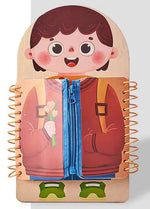 Little Helper™ - Knoop & Rits - Activiteitenbord