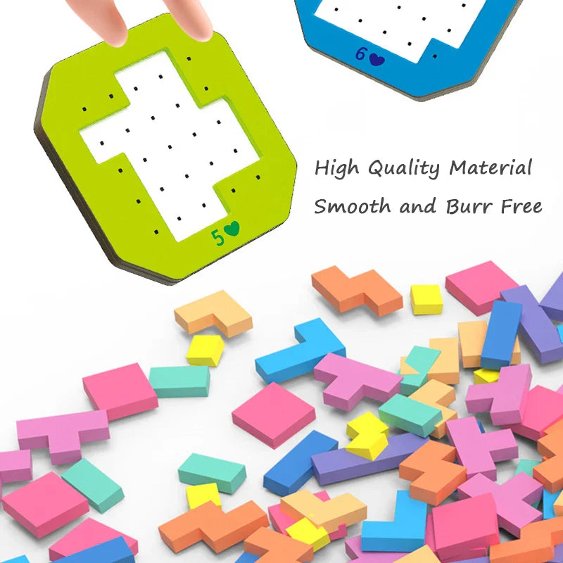 Logic Blocks™ – Kleur & Creativiteit – Geometrische Puzzel