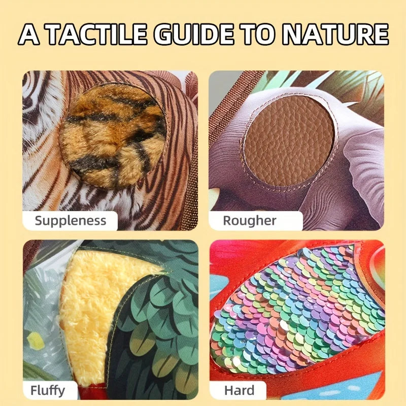 Touch Book™ – Kriebels & Kleuren – Zintuigen Boekje Dieren