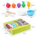 Educational Play House™ – Fijne Motoriek & Kleurherkenning - Montessori Eten Spel