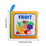 Rattle Book™ - Geluid & Beweging - Stoffen Boekje