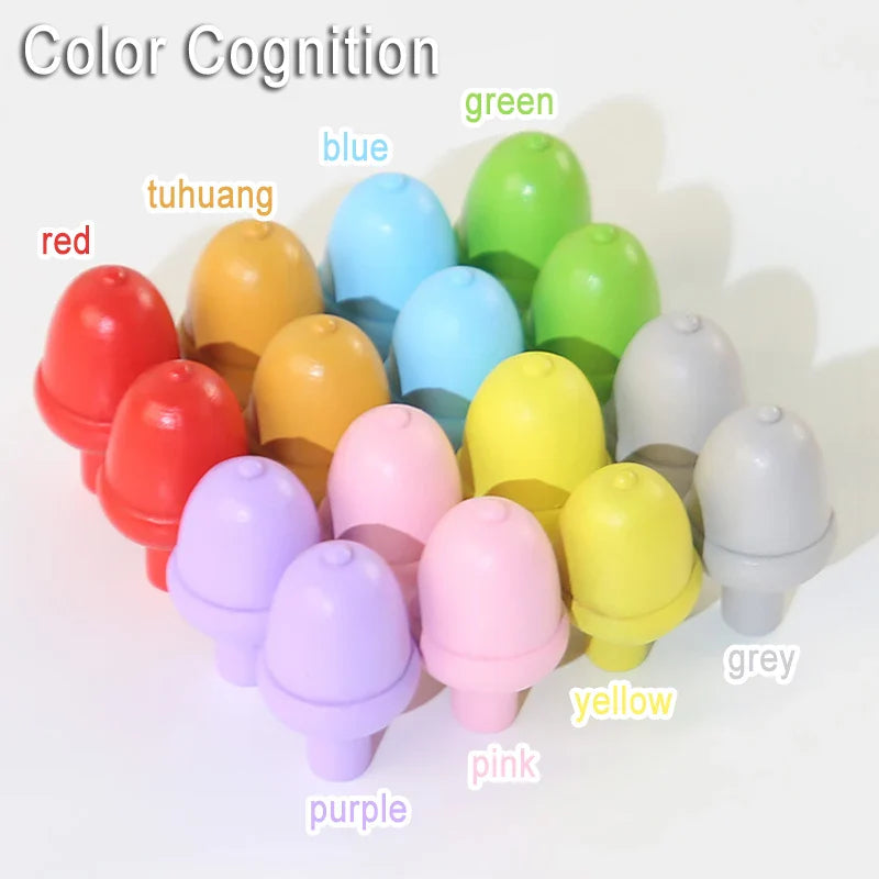 Sensory Color Sticks™ – Kleuren & Dieren – Kleuren Sorteer Spel