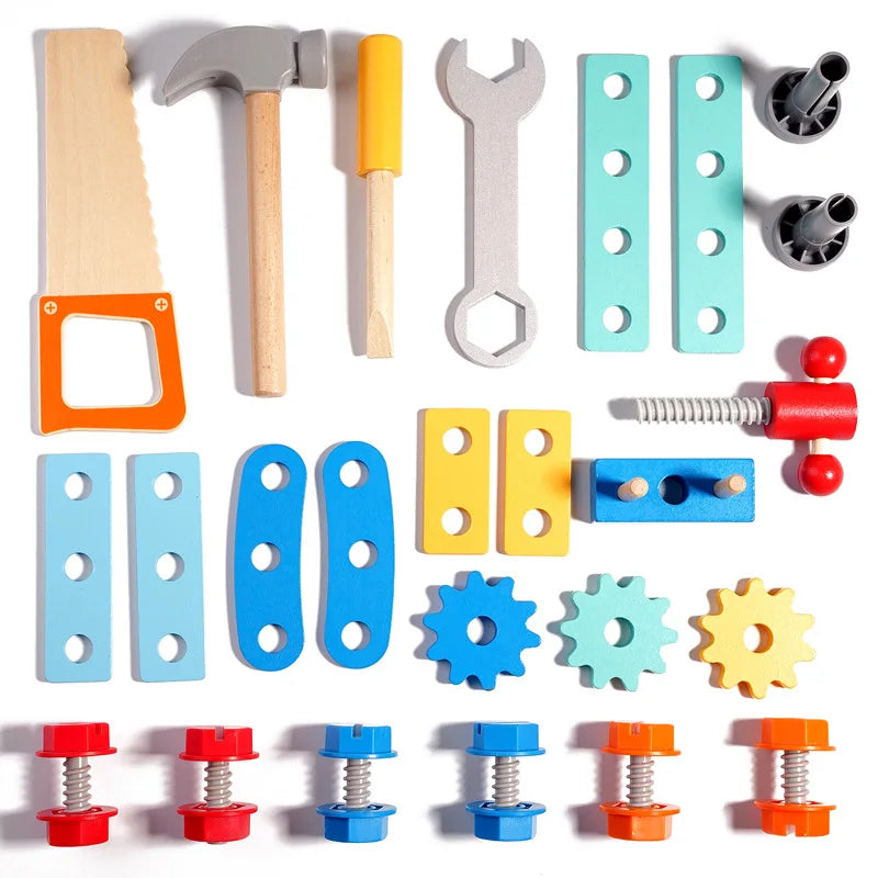 Busy Box™ - Ontdek & Leer - Houten Activiteitenkist