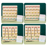 Tangle Toys™ - Knoopjes & Kleuren - Patronen leggen met touw