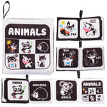 Rattle Book™ - Geluid & Beweging - Stoffen Boekje