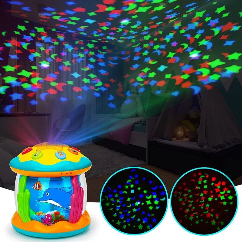 Magic Beat™ - Muzikaal Lichtfeest voor kinderen - Aquarium projector & lamp