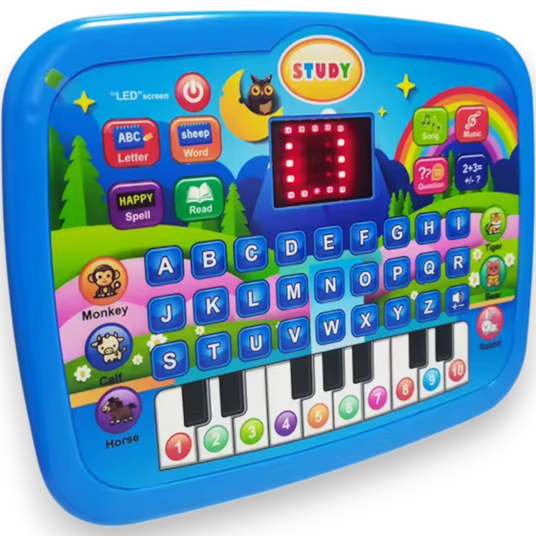 Educatieve Kindertablet – Alfabet, Rekenen & Muziek